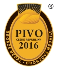 Bronzová medaile Pivo České republiky 2016 České Budějovice Ale pivo a India Ale Pale